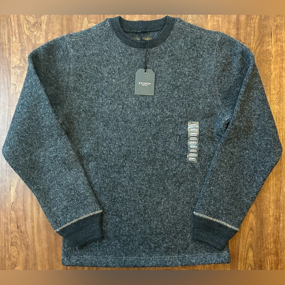 Filson Gray Crewneck Sweater